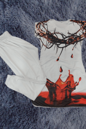 Conjunto coroa de sangue