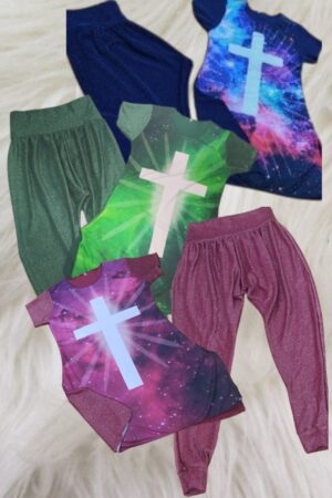 Conjunto lurex universo - Saruel e bata