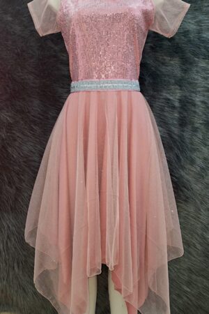 vestido Paete Tule Glitter - Sem a faixa