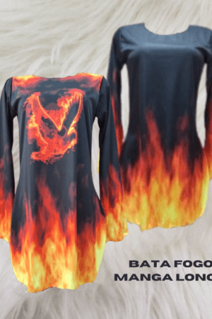 Bata fogo manga longa