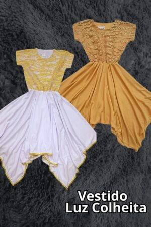 Vestido Luz colheita