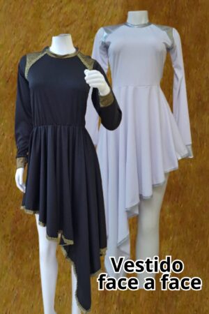 Vestido Face a Face