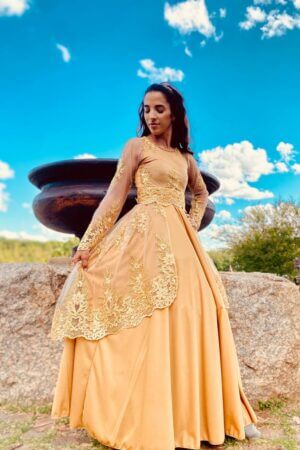 Vestido Rainha Ester - Filhas de Deus - ref7.0