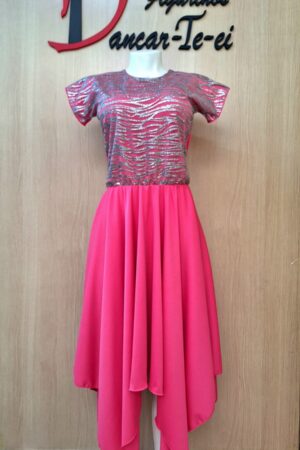 Vestido Luz clássico bicolor
